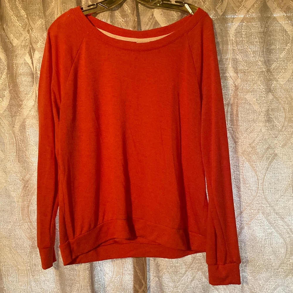 Pale red XL Mossimo crew neck sweater